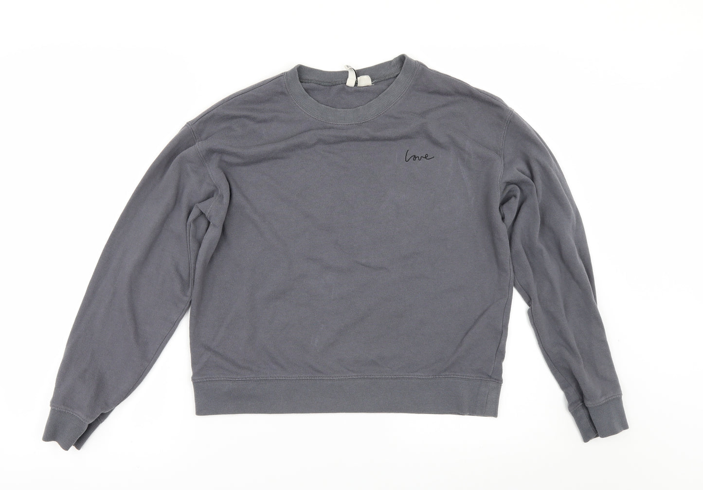 Divided by H&M Womens Grey   Pullover Sweatshirt Size M