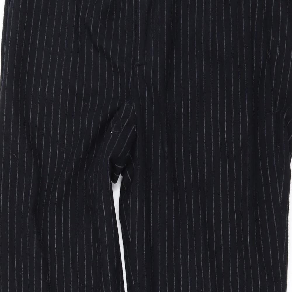 Zara Womens Blue Striped  Trousers  Size M L27 in