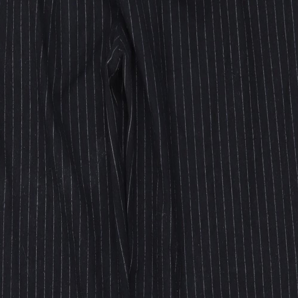 Zara Womens Blue Striped  Trousers  Size M L27 in