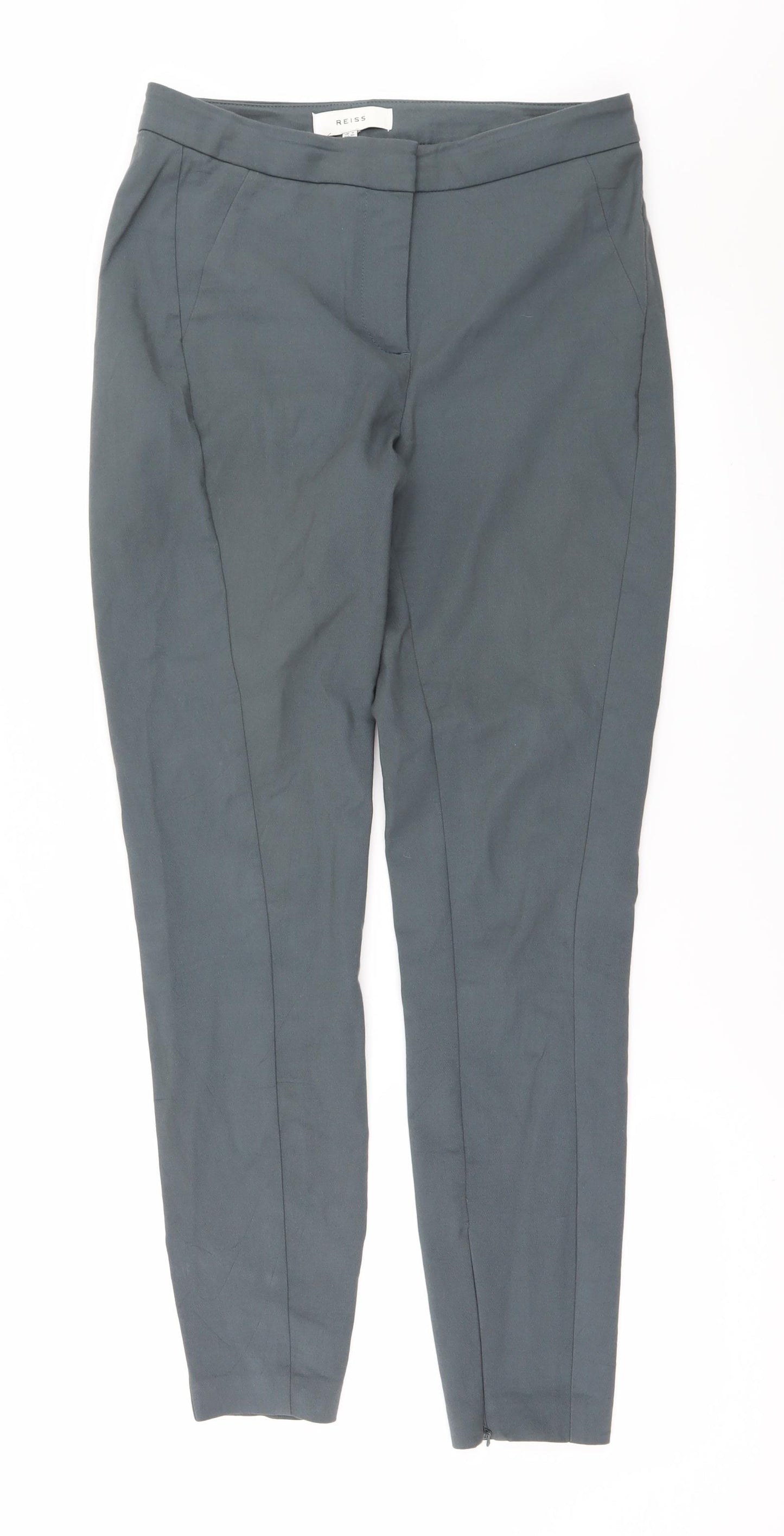 Reiss Womens Green   Trousers  Size 8 L28 in