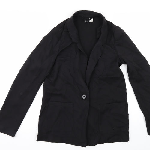 H&M Womens Black   Jacket  Size 10