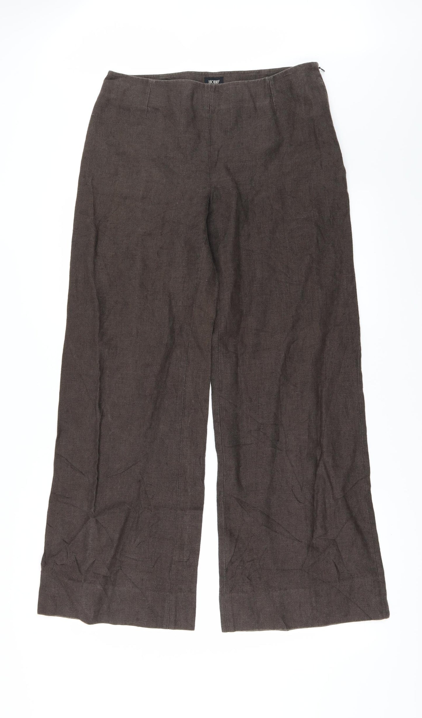 Hobbs Womens Brown   Trousers  Size 12 L31 in