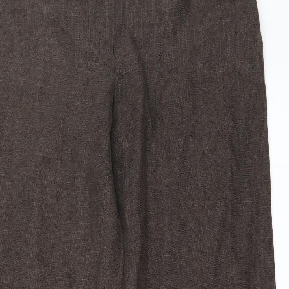 Hobbs Womens Brown   Trousers  Size 12 L31 in