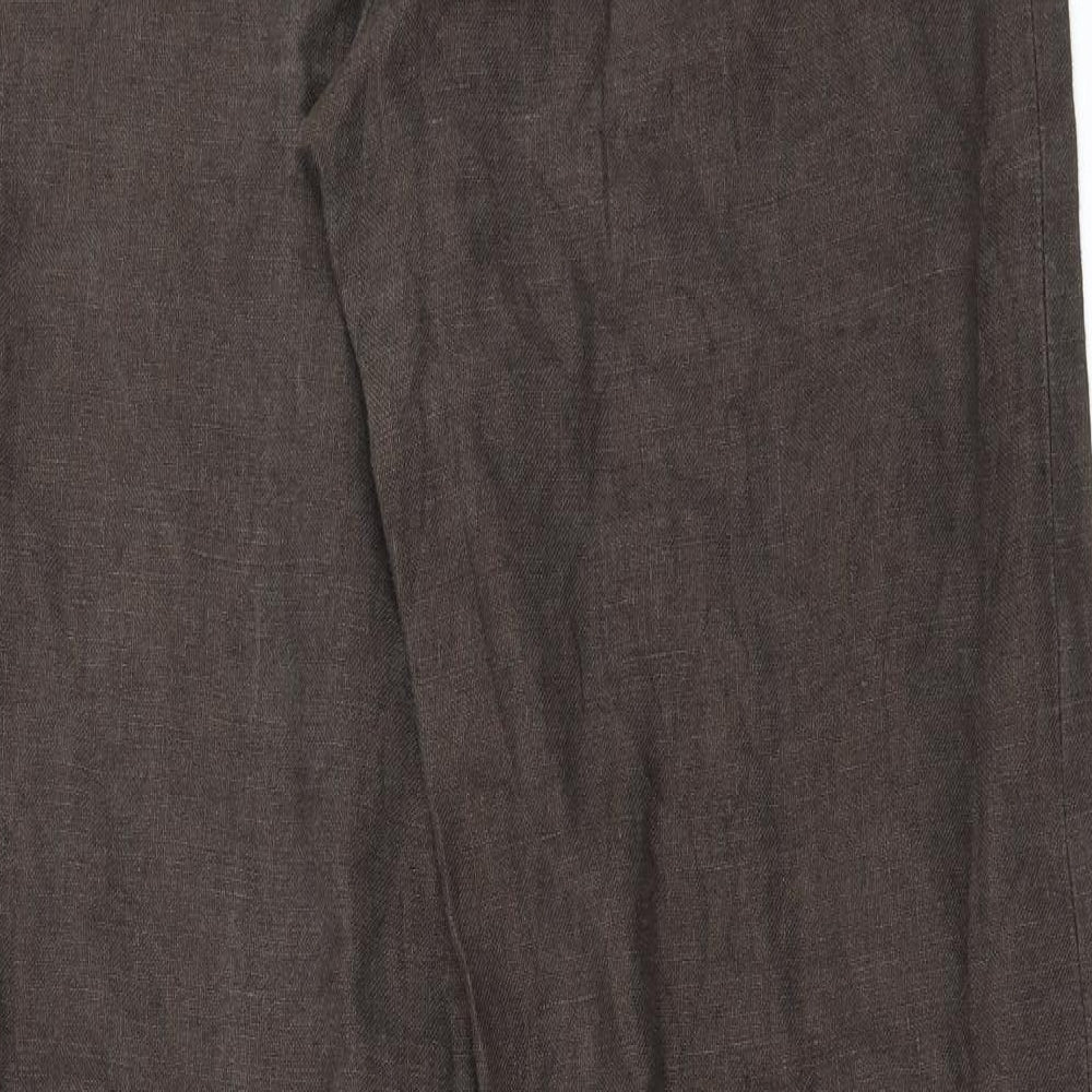 Hobbs Womens Brown   Trousers  Size 12 L31 in