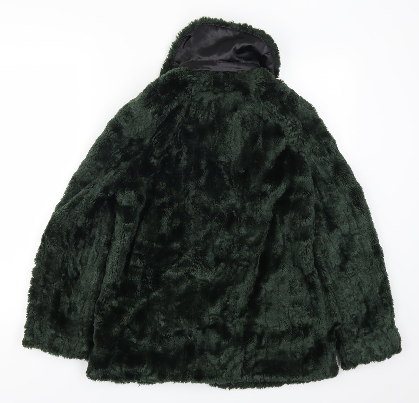 Topshop Womens Green   Overcoat Coat Size 8