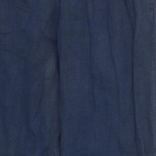 Monsoon Womens Blue   Trousers  Size 12 L29 in