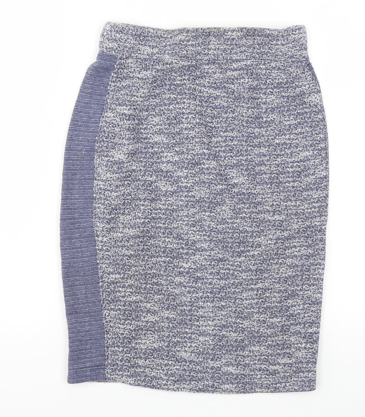 Marine Layer Womens Blue Straight & Pencil Skirt Size S