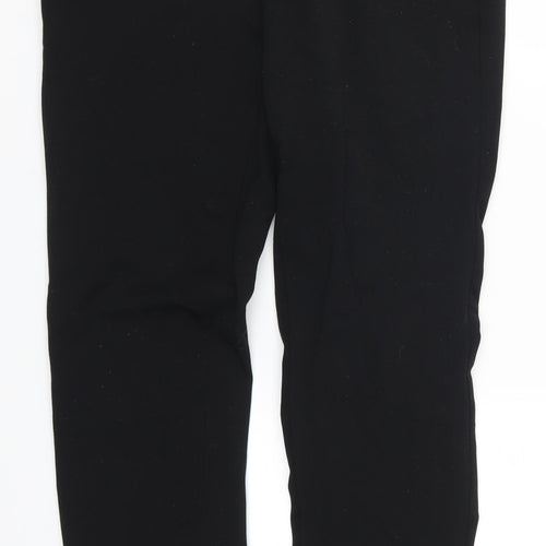 Ectu Womens Black   Trousers  Size 12 L28 in
