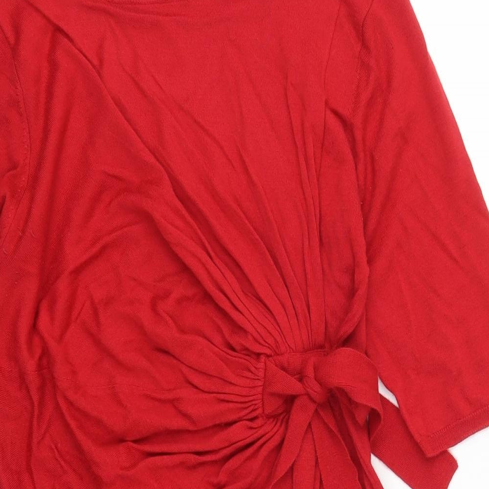 Phase Eight Womens Red   Jumper Dress  Size 18