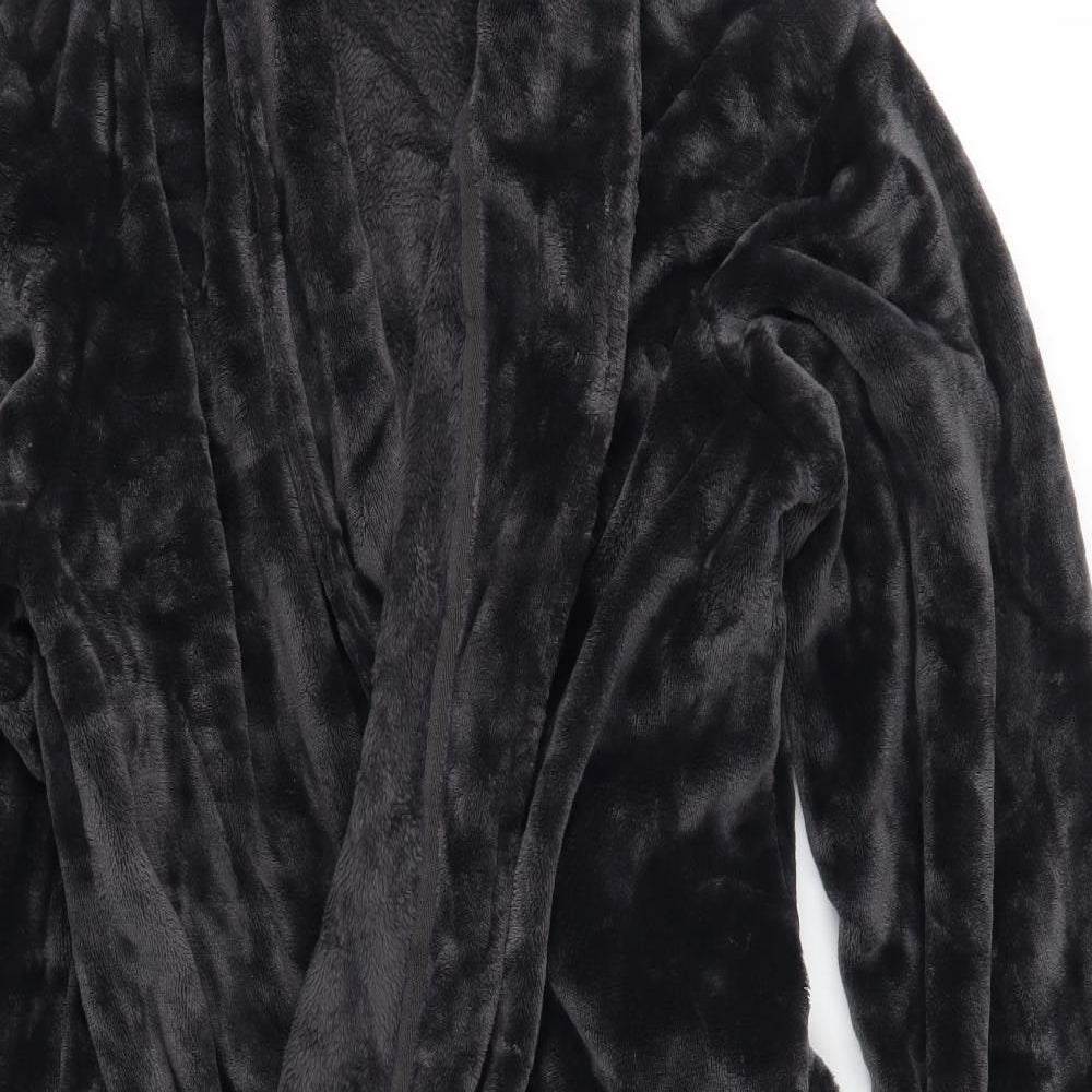 Marks and Spencer Mens Grey Solid   Robe Size L