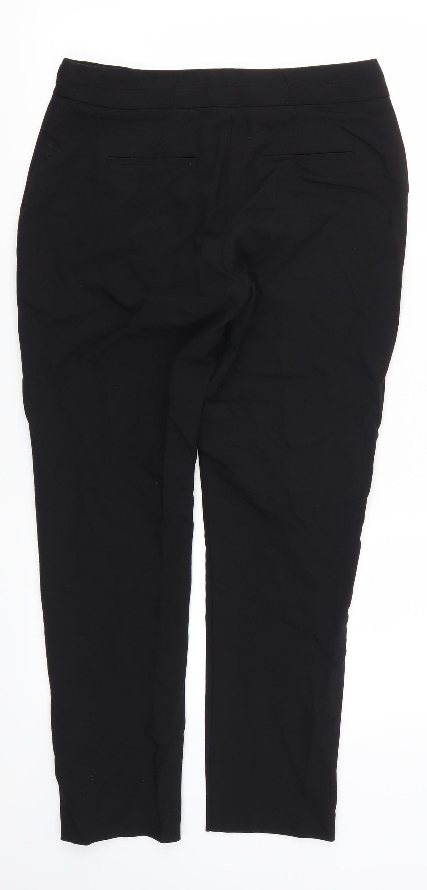 Principles Womens Black   Trousers  Size 10 L26 in