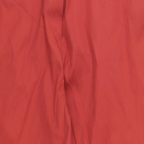 Long Tall Sally Womens Red   Cropped Trousers Size 16 L27 in