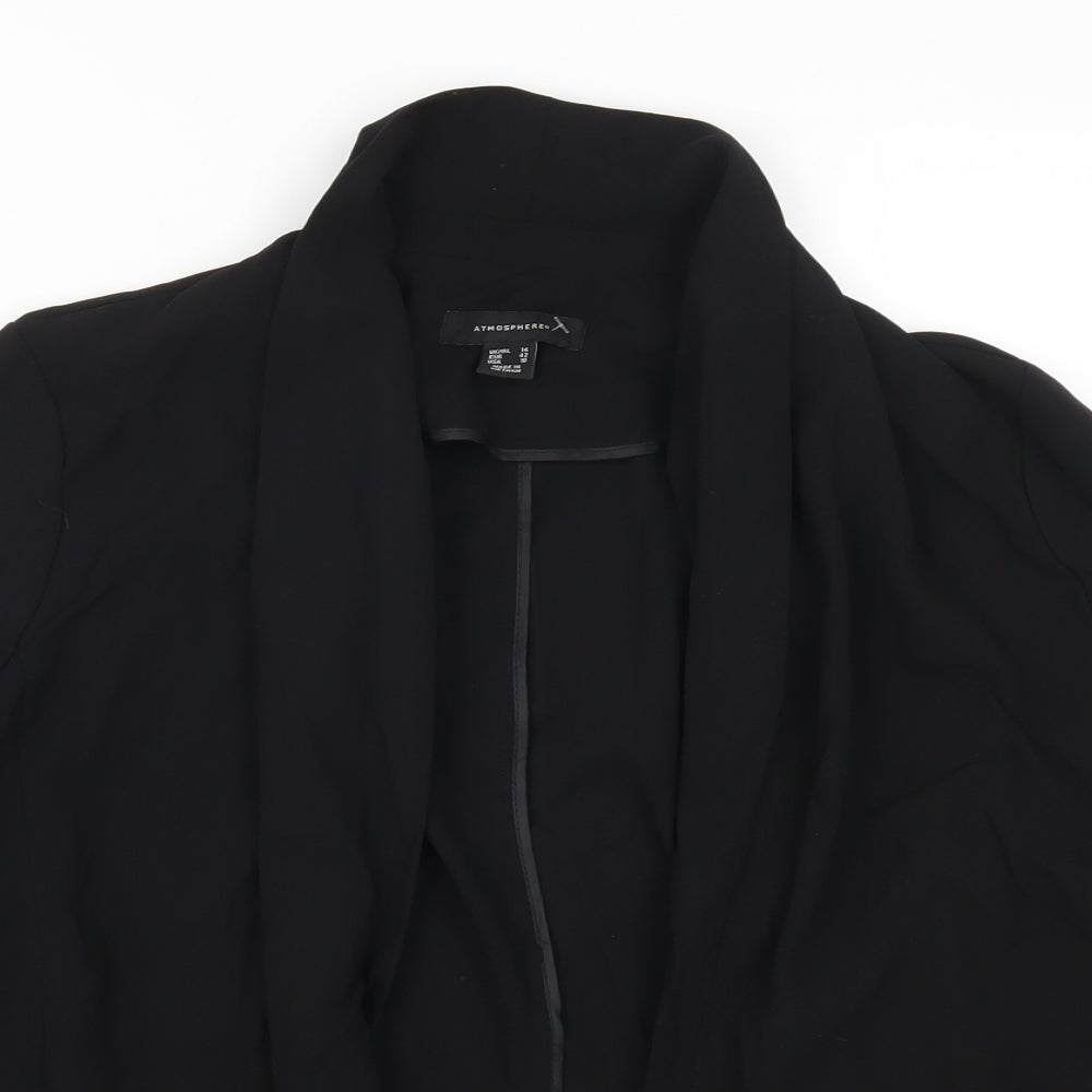 Atmosphere Womens Black   Jacket  Size 14