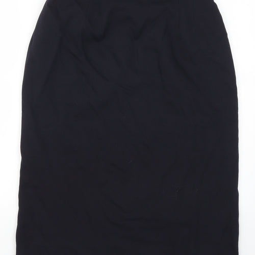 Preworn Womens Blue   Straight & Pencil Skirt Size 30 in