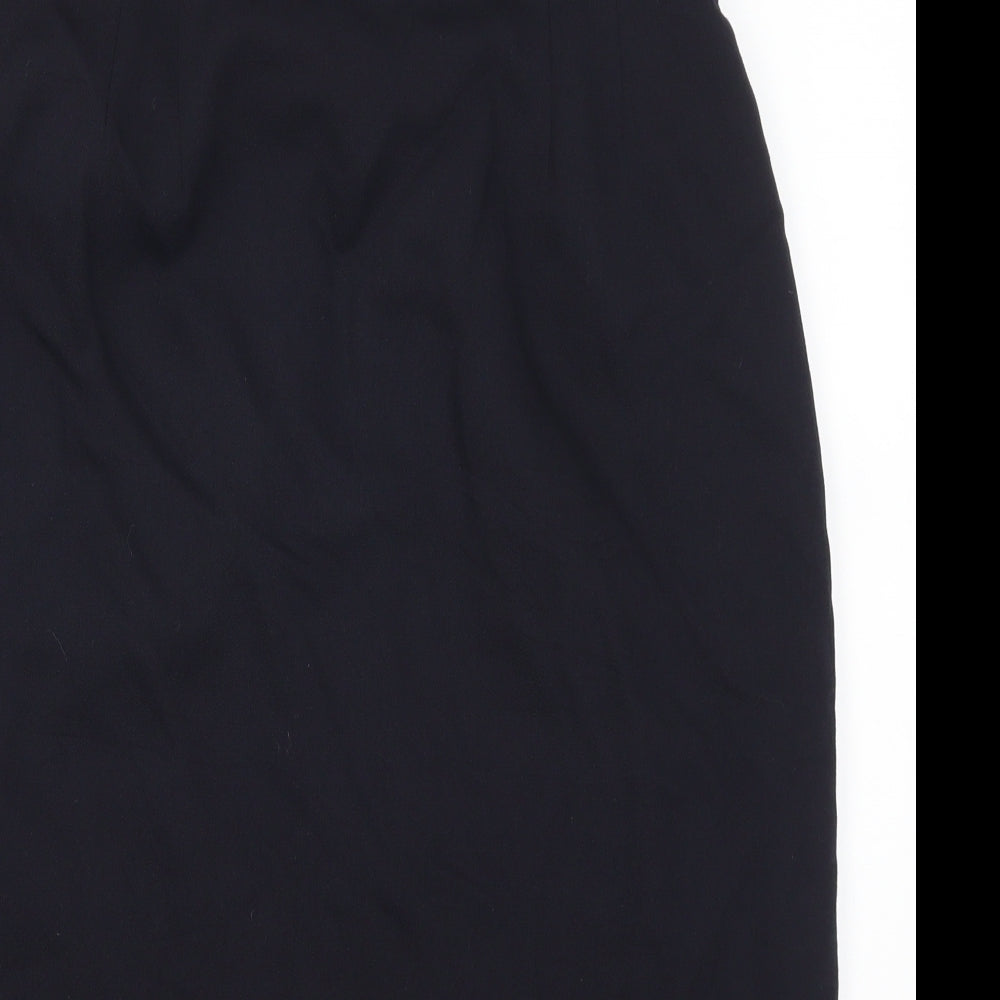Preworn Womens Blue   Straight & Pencil Skirt Size 30 in
