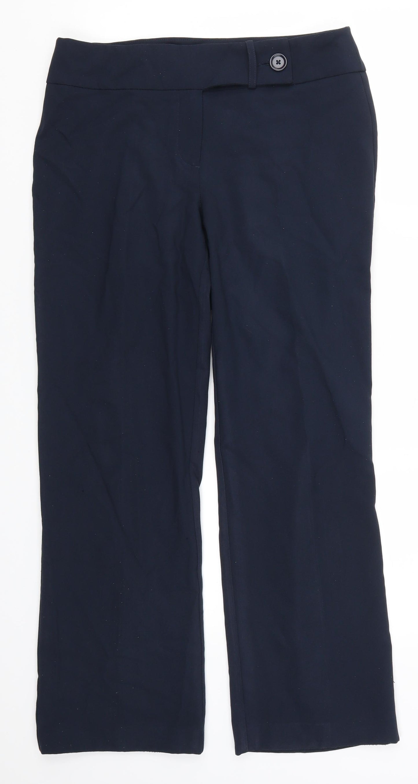 George Womens Blue   Trousers  Size 10 L26 in