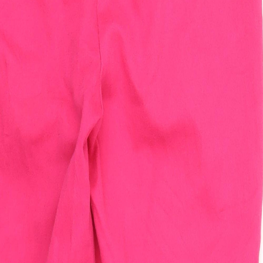 Pinciples Womens Pink   Cropped Trousers Size 10 L20.5 in