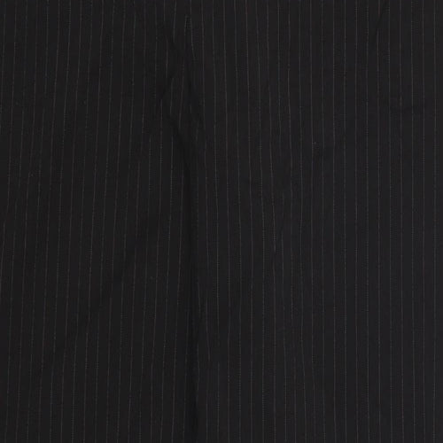George Womens Black Striped  Trousers  Size 18 L30 in