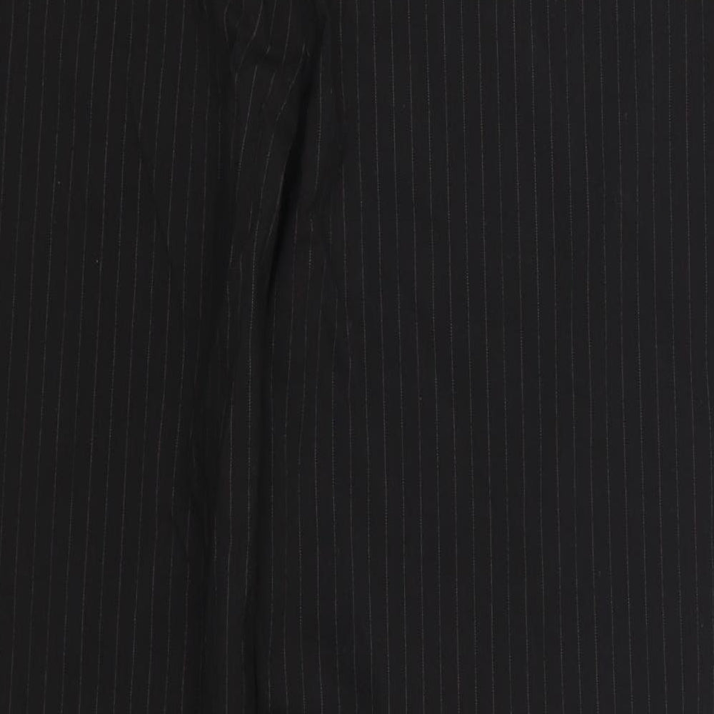 George Womens Black Striped  Trousers  Size 18 L30 in