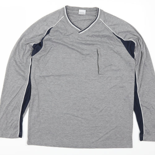 MMM Mens Grey   Pullover Sweatshirt Size L