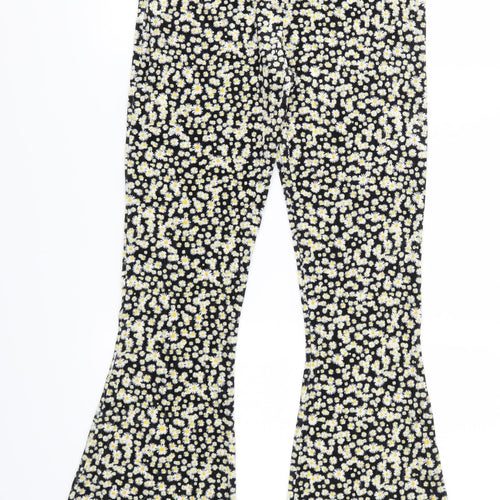 SSS Sample Womens Yellow Floral  Trousers  Size 26 in L30 in - Daisy Print