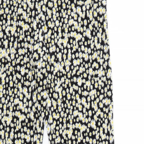 SSS Sample Womens Yellow Floral  Trousers  Size 26 in L30 in - Daisy Print