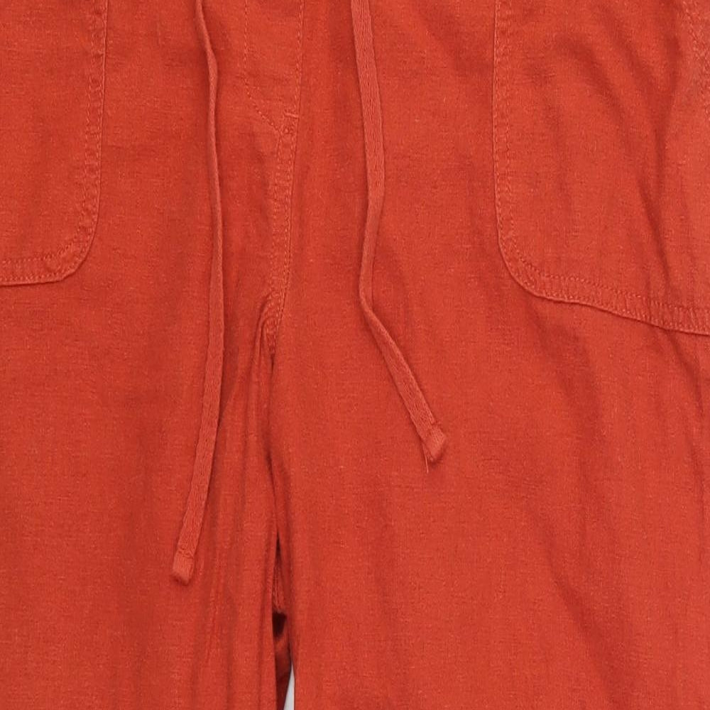 George Womens Red   Trousers  Size 18 L26 in - Rust Coloured