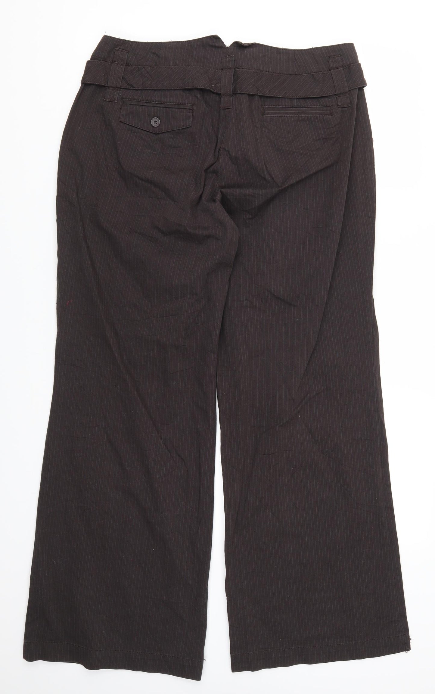 NEXT Womens Brown   Trousers  Size 14 L30 in