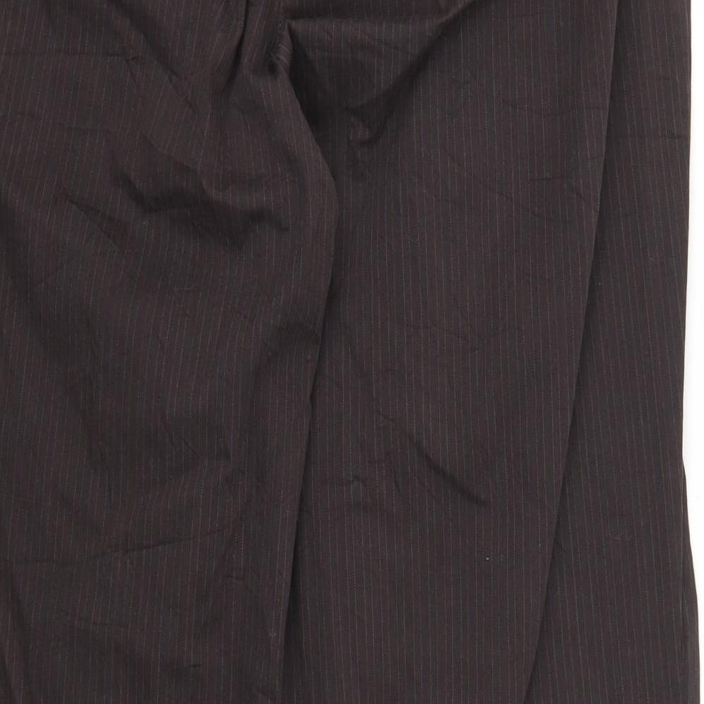 NEXT Womens Brown   Trousers  Size 14 L30 in