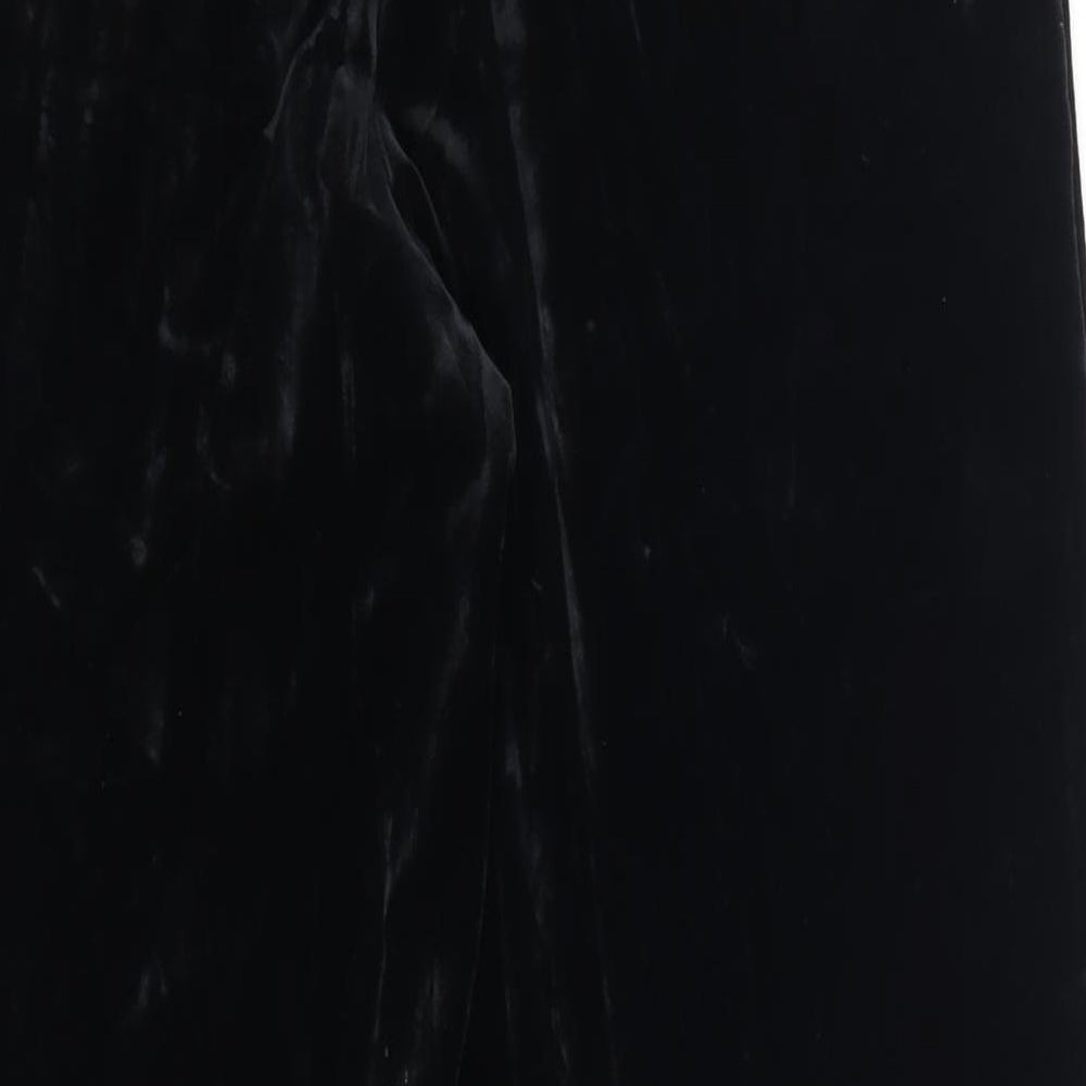 Marks and Spencer Womens Black   Trousers  Size 16 L25 in