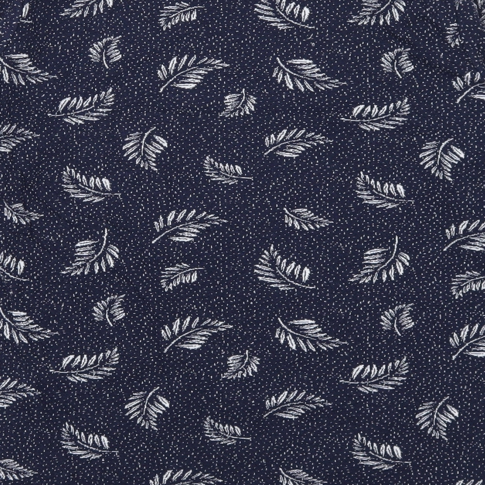 Isle Womens Blue   Pullover Sweatshirt Size 18  - Feather Print
