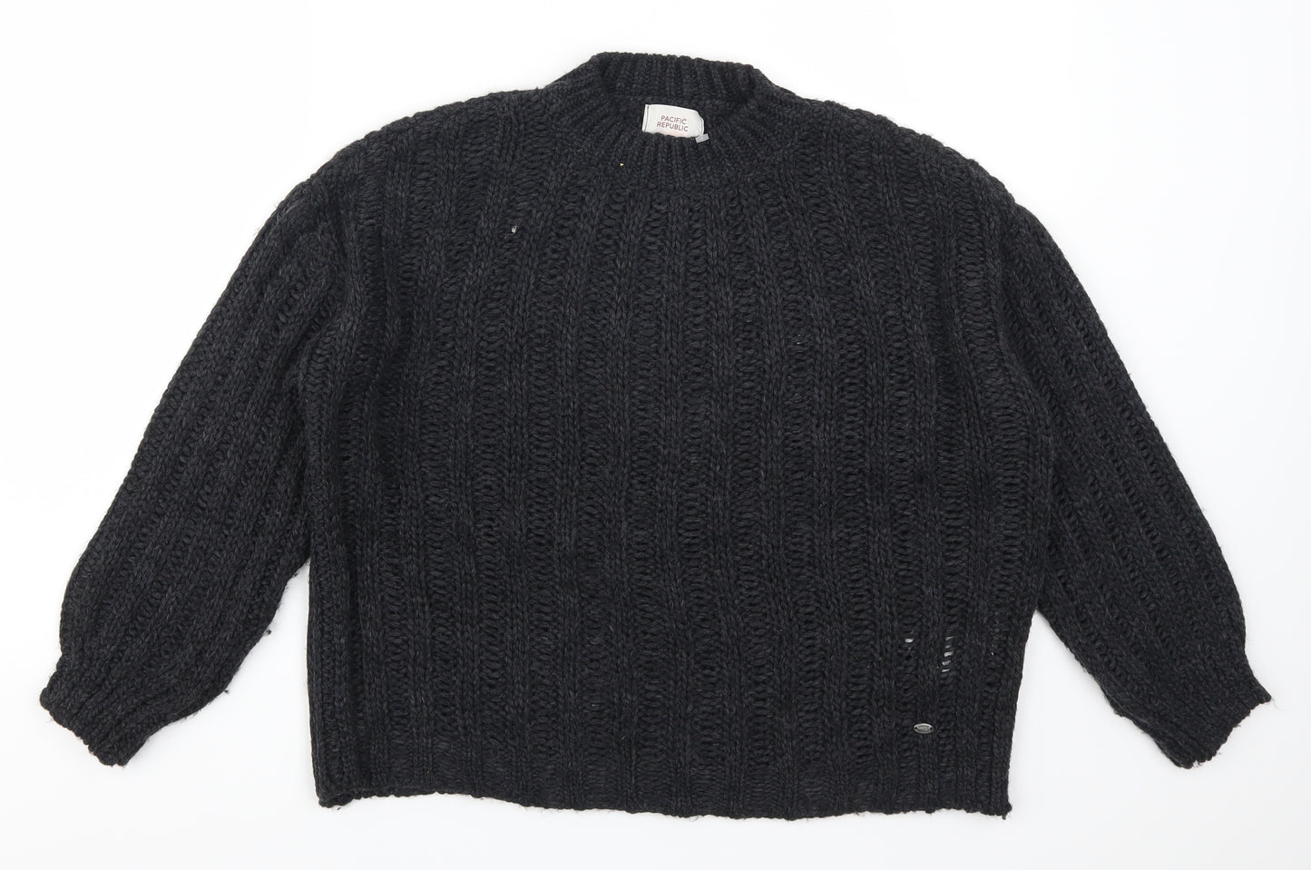 Pacific Republic Womens Grey   Pullover Jumper Size XS
