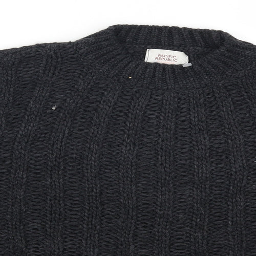 Pacific Republic Womens Grey   Pullover Jumper Size XS