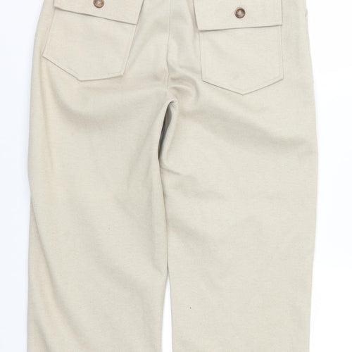 Preworn Mens Beige   Cropped Trousers Size 29 in L22 in