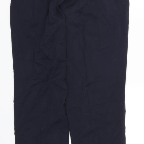 Marks and Spencer Womens Blue   Trousers  Size 12 L26.5 in