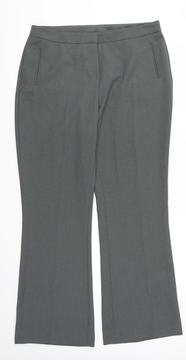 BHS Womens Grey   Trousers  Size 14 L30 in
