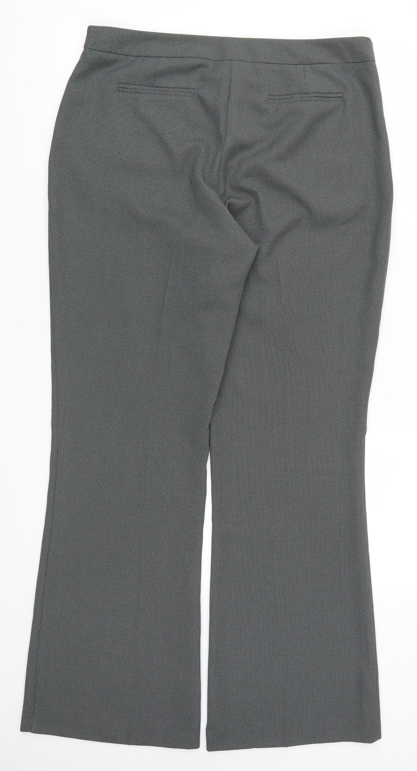 BHS Womens Grey   Trousers  Size 14 L30 in