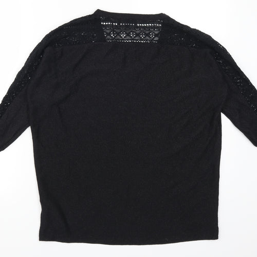 F&F Womens Black   Pullover Jumper Size 6