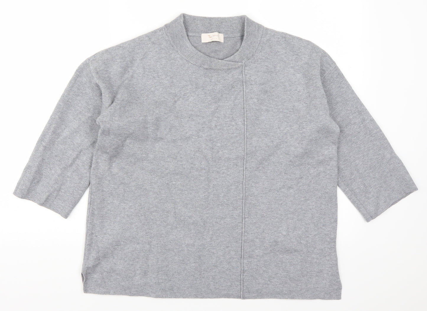 TU Womens Grey   Pullover Jumper Size 14