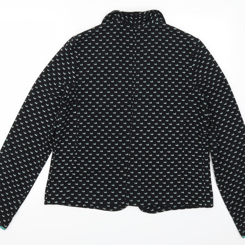 Atmosphere Womens Blue Animal Print  Jacket  Size 12  - Duck Print