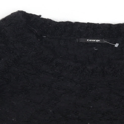George Womens Black   Pullover Jumper Size 14