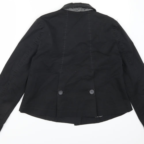NEXT Womens Black   Jacket Coat Size 14