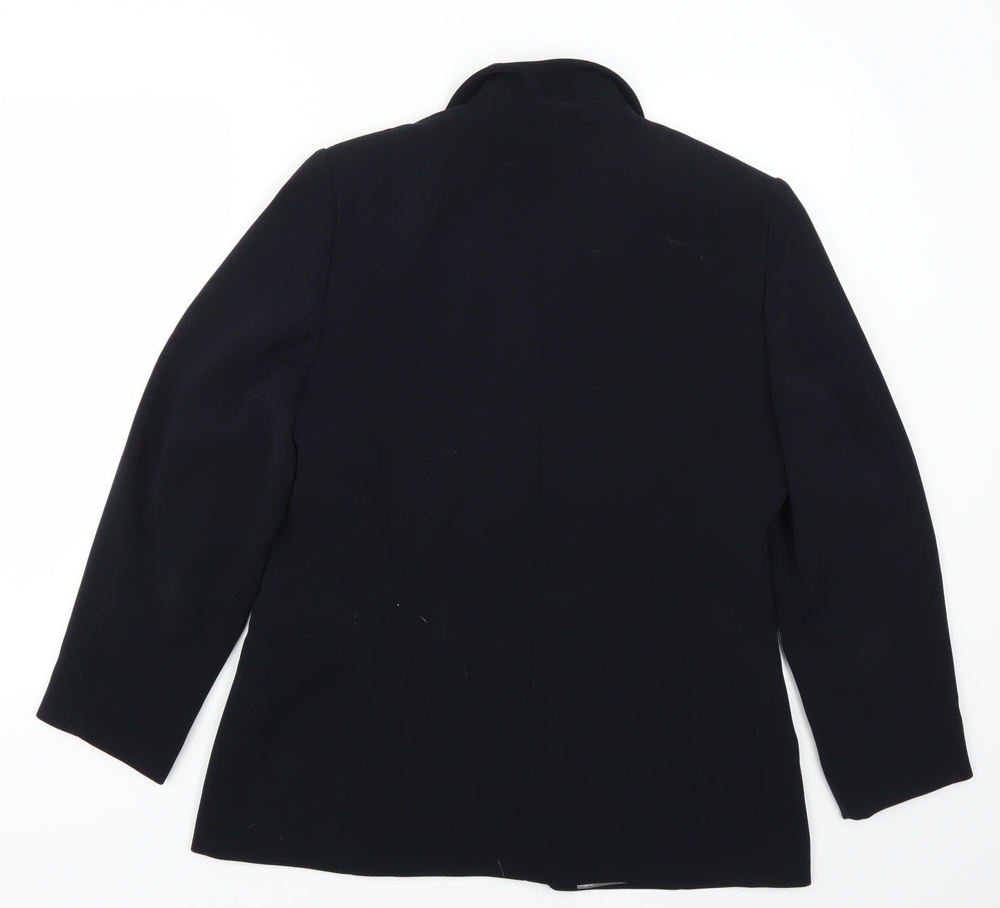 Gold Womens Blue   Jacket Suit Jacket Size 14