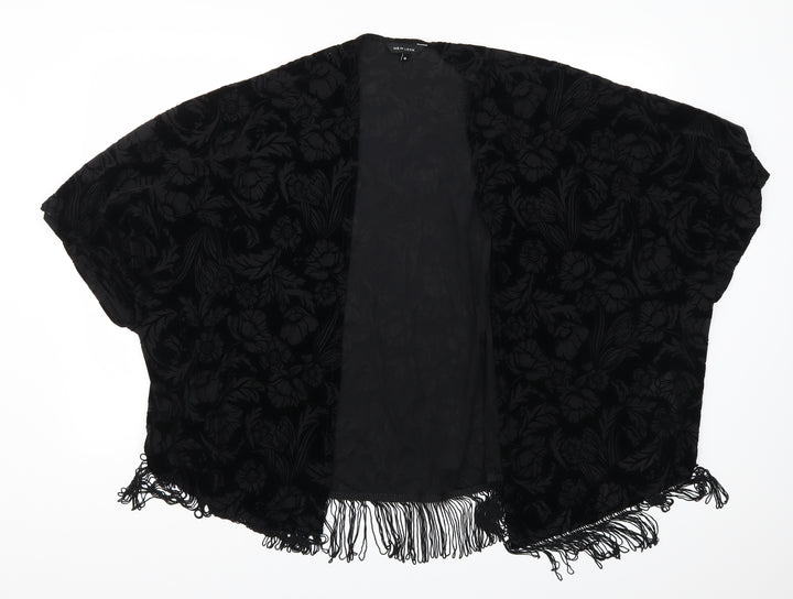 New Look Womens Black Floral  Jacket  Size 10