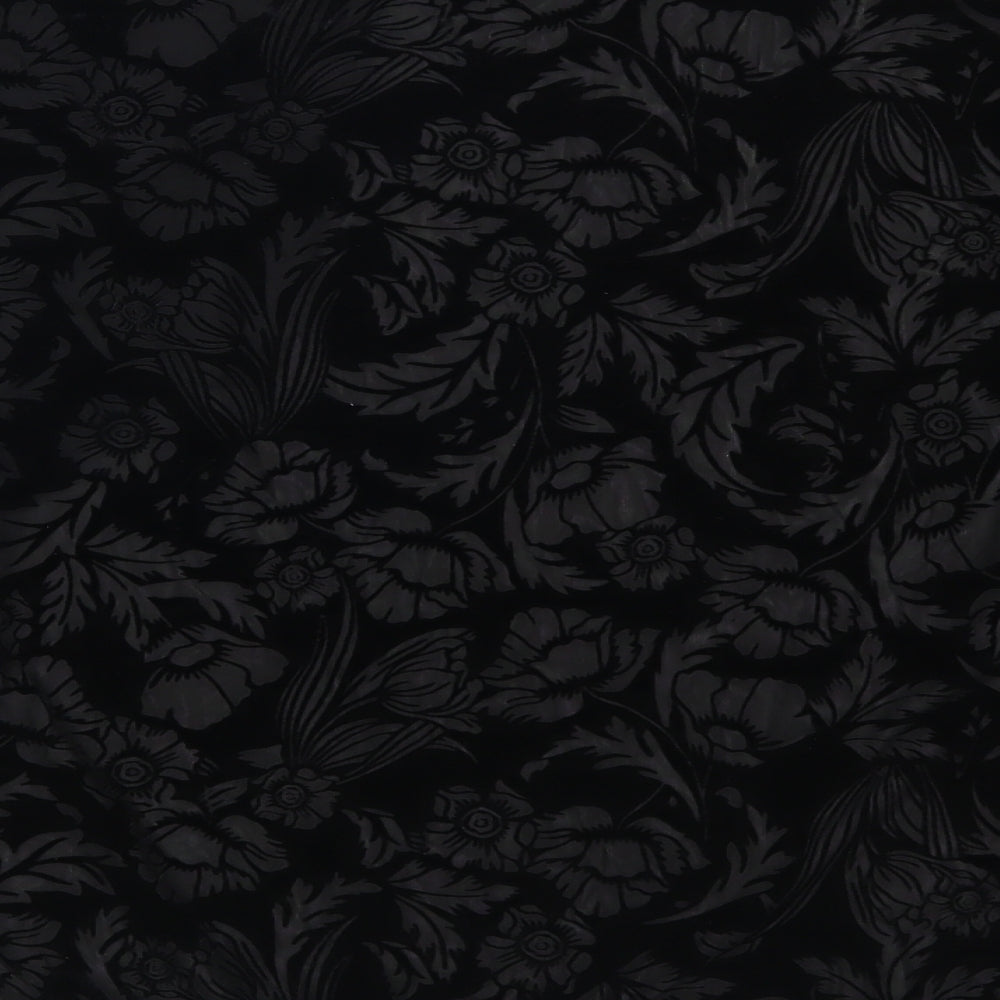 New Look Womens Black Floral  Jacket  Size 10