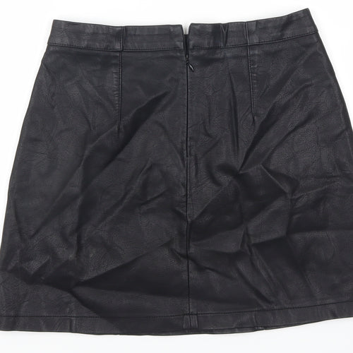 New Look Womens Black   A-Line Skirt Size 8