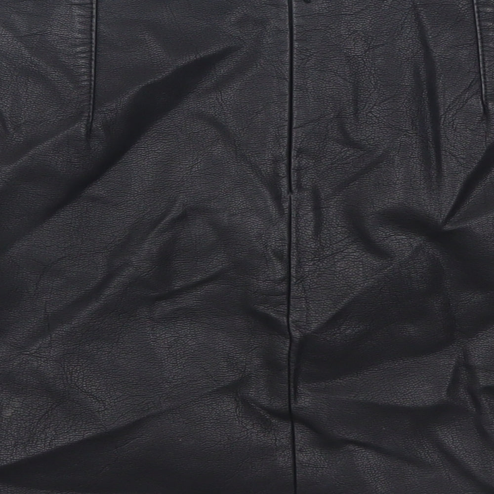 New Look Womens Black   A-Line Skirt Size 8