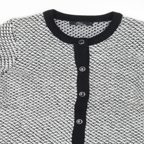 Bonmarché Womens Grey   Cardigan Jumper Size S