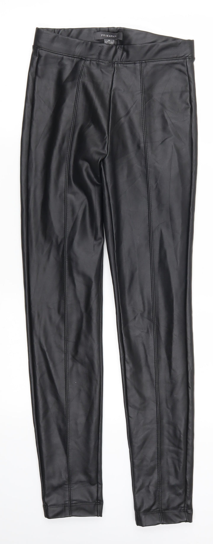 Primark Womens Black Carrot Leggings Size 6 L29 in
