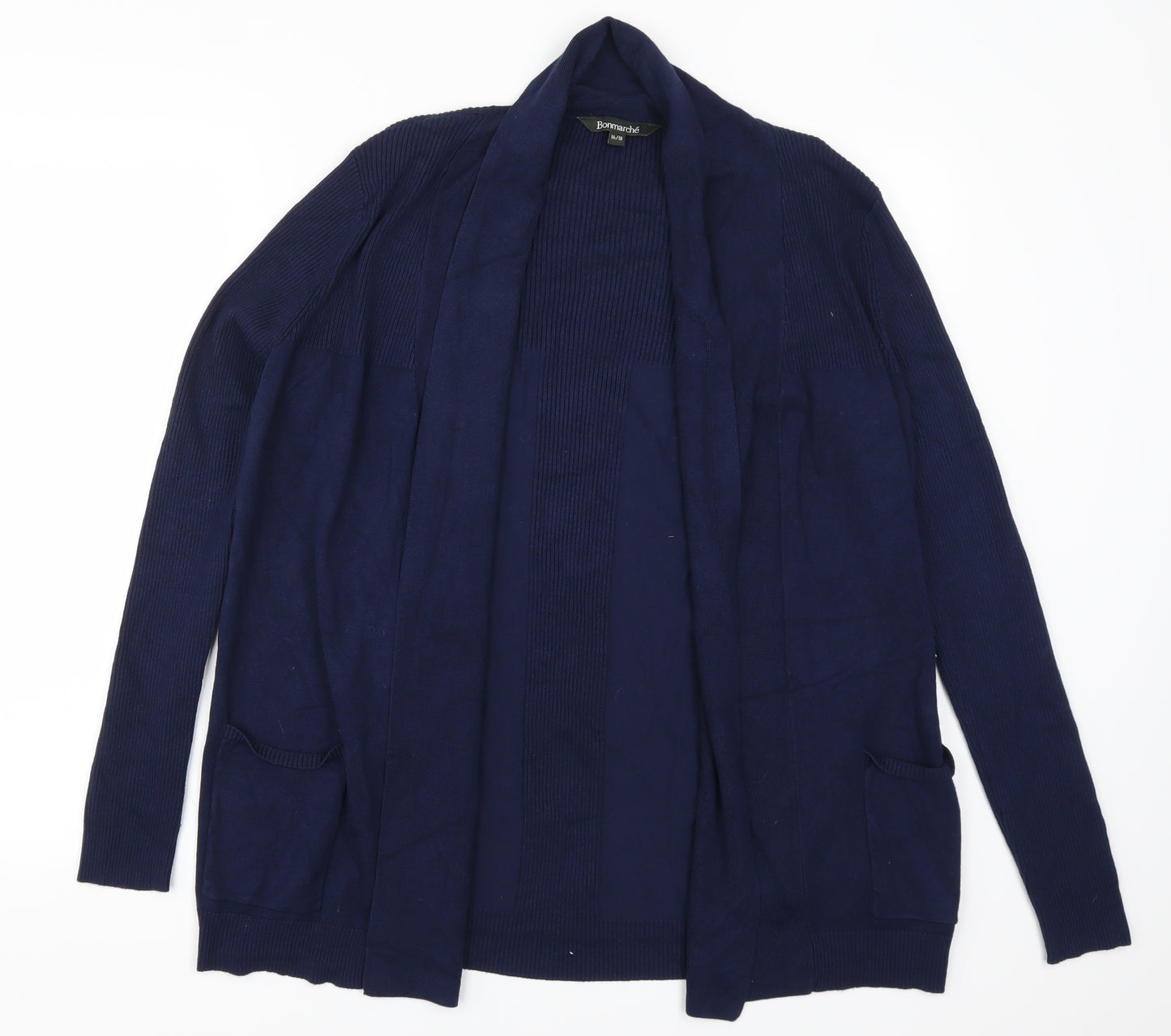 Bonmarché Womens Blue   Cardigan Jumper Size 16